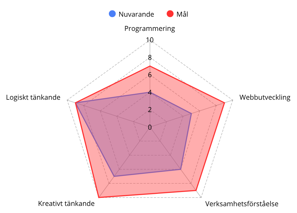 infografik kompetenskarta – systemvetare